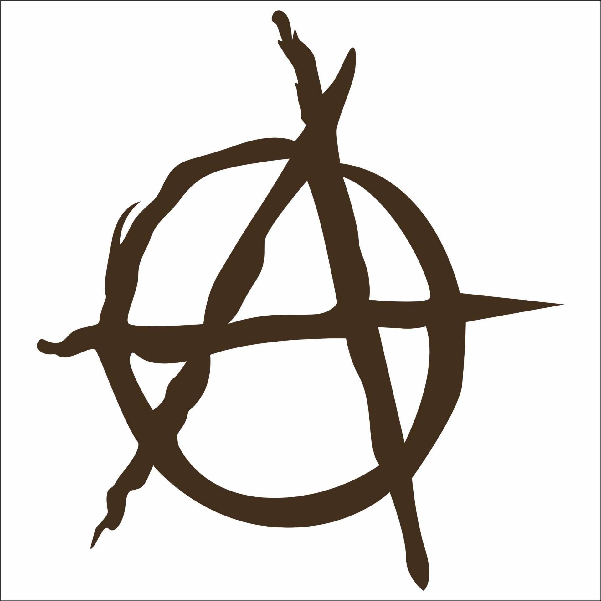 Jintora Aufkleber für Auto - Autoaufkleber - JDM - Die Cut - Anarchie - 108x99 mm - JDM - Die Cut - Bus - Fenster - Heckscheibe - Laptop - LKW - Tuning - braun Jintora Aufkleber für Auto - Autoaufkleber - JDM - Die Cut - Anarchie - 108x99 mm - JDM - Die Cut - Bus - Fenster - Heckscheibe - Laptop - LKW - Tuning - braun von Jintora