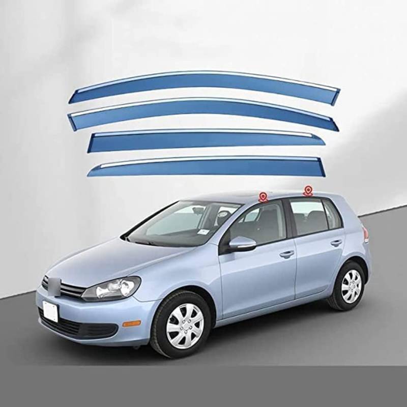 Auto Fenster Regen Schutz Sonnenblende Abdeckung Schild Seite Fenster Deflektor Für Acura TL UA8 UA9 2009-2014. von JjAaYy