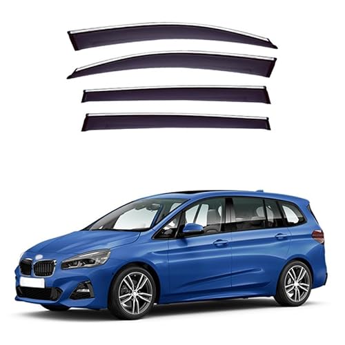 Auto Fenster Regen Schutz Sonnenblende Abdeckung Schild Seite Fenster Deflektor Für BMW 2 Series Touring 7-Seater MK1-F46 2014-2021. von JjAaYy