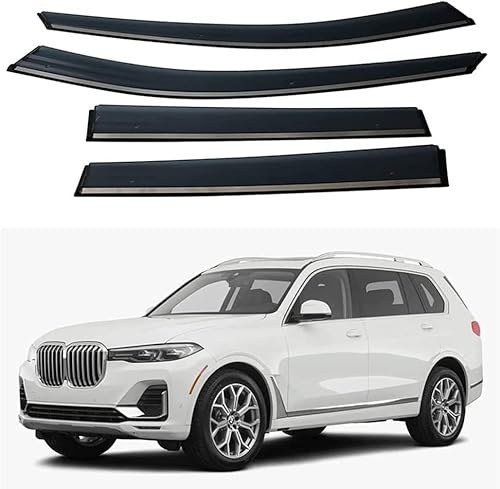 Auto Fenster Regen Schutz Sonnenblende Abdeckung Schild Seite Fenster Deflektor Für BMW X7 G07 2019-2021. von JjAaYy