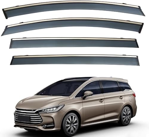 Auto Fenster Regen Schutz Sonnenblende Abdeckung Schild Seite Fenster Deflektor Für BYD Song MAX MK1 2017. von JjAaYy