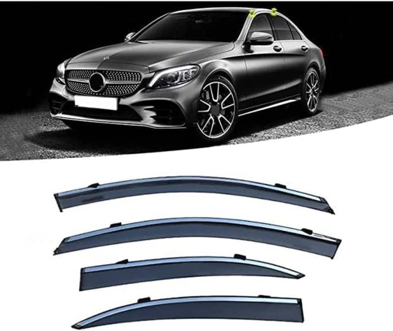Auto Fenster Regen Schutz Sonnenblende Abdeckung Schild Seite Fenster Deflektor Für Clio 4 2012-2019. von JjAaYy