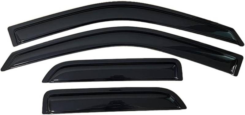 Auto Fenster Regen Schutz Sonnenblende Abdeckung Schild Seite Fenster Deflektor Für Dodge RAM 1500 Quad Cab 2009-2018. von JjAaYy