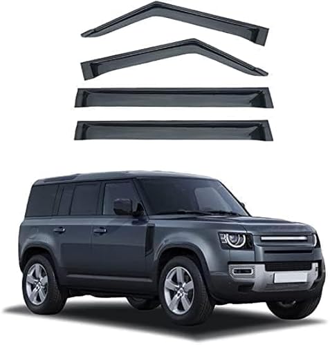 Auto Fenster Regen Schutz Sonnenblende Abdeckung Schild Seite Fenster Deflektor Für Land Rover Defender 110 MK1/L663 2020-2022. von JjAaYy