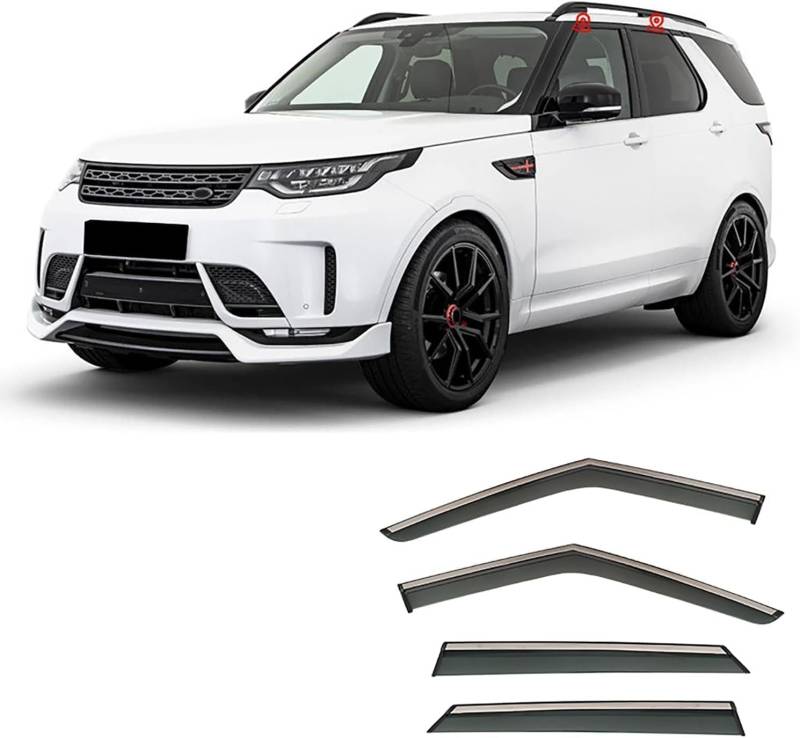 Auto Fenster Regen Schutz Sonnenblende Abdeckung Schild Seite Fenster Deflektor Für Land Rover Discovery 5 MK3-L462 2017-2023. von JjAaYy