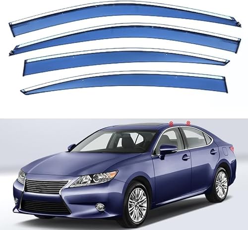 Auto Fenster Regen Schutz Sonnenblende Abdeckung Schild Seite Fenster Deflektor Für Lexus ES XV60 2012-2017. von JjAaYy