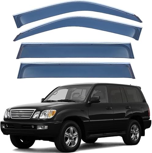 Auto Fenster Regen Schutz Sonnenblende Abdeckung Schild Seite Fenster Deflektor Für Lexus LX470 J100 1998-2007. von JjAaYy