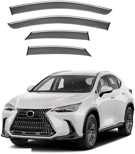 Auto Fenster Regen Schutz Sonnenblende Abdeckung Schild Seite Fenster Deflektor Für Lexus NX 2021. von JjAaYy