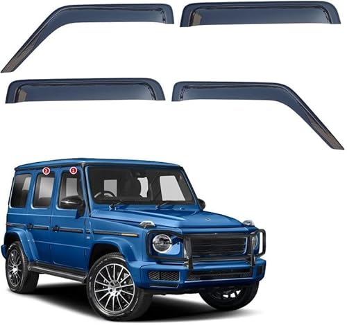 Auto Fenster Regen Schutz Sonnenblende Abdeckung Schild Seite Fenster Deflektor Für Mercedes-Benz G-Class W463 W461 2019-2022. von JjAaYy