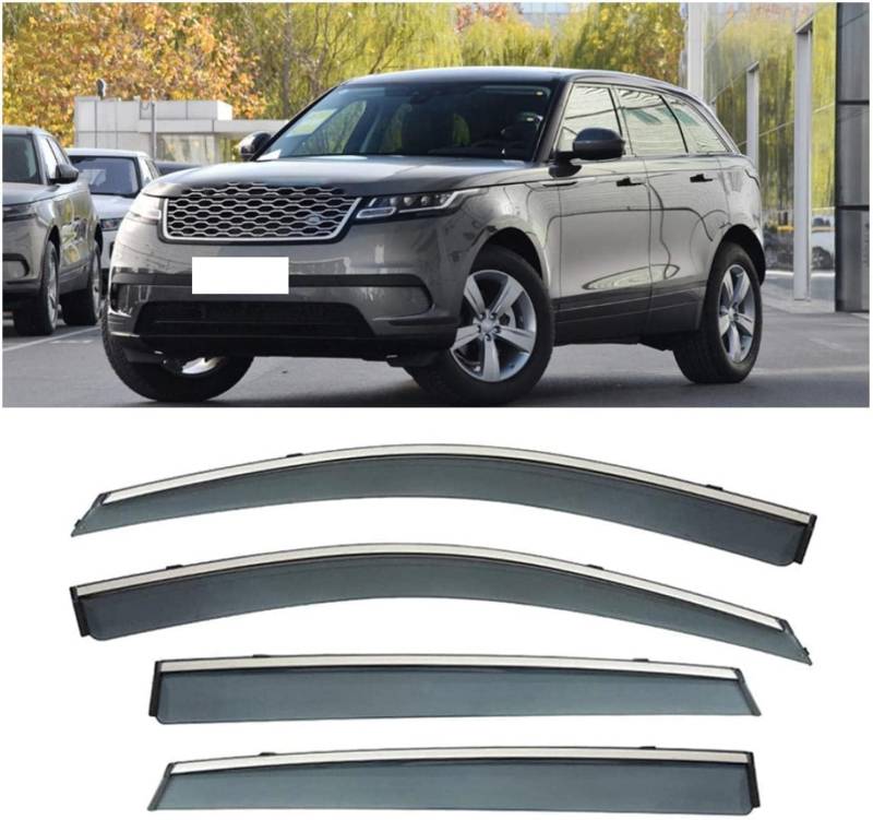Auto Fenster Regen Schutz Sonnenblende Abdeckung Schild Seite Fenster Deflektor Für Range Rover Velar 2017-2019. von JjAaYy