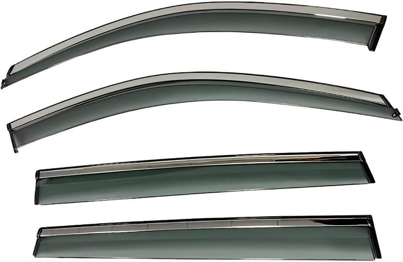 Auto Fenster Regen Schutz Sonnenblende Abdeckung Schild Seite Fenster Deflektor Für Skoda Kodiaq NS7 2017-2023. von JjAaYy