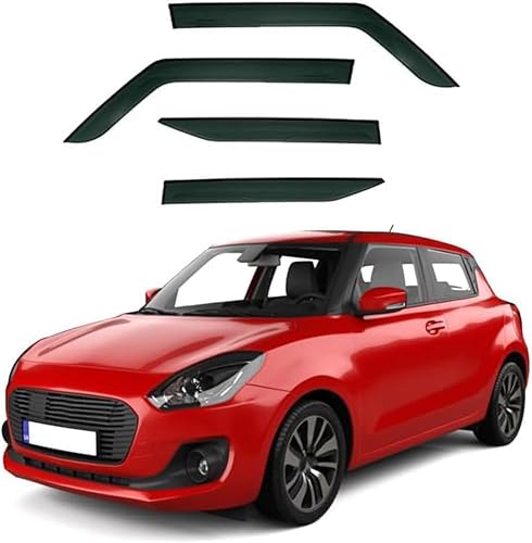 Auto Fenster Regen Schutz Sonnenblende Abdeckung Schild Seite Fenster Deflektor Für Suzuki Swift 2017-2024. von JjAaYy
