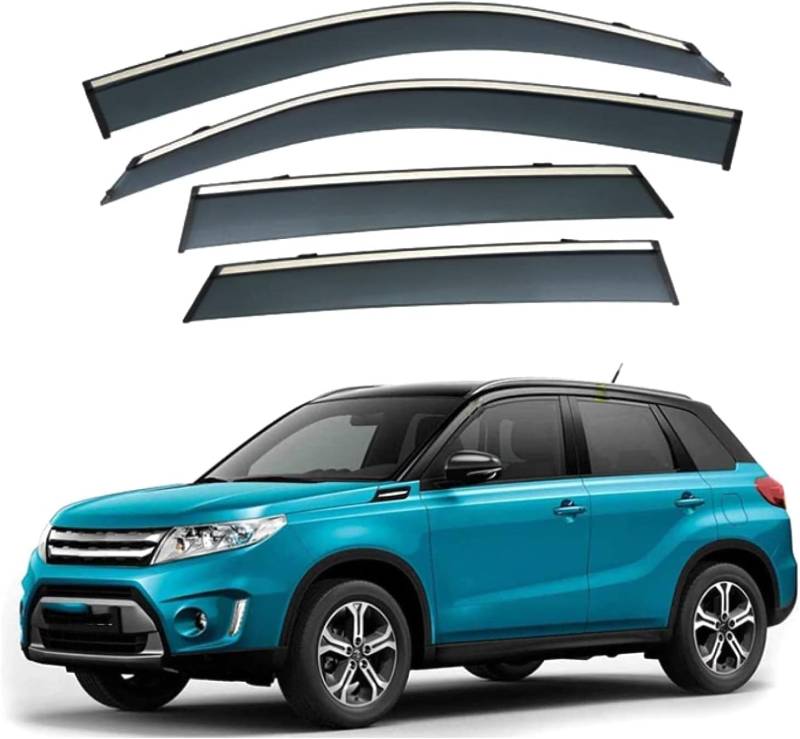 Auto Fenster Regen Schutz Sonnenblende Abdeckung Schild Seite Fenster Deflektor Für Suzuki Vitara 2016-2023. von JjAaYy