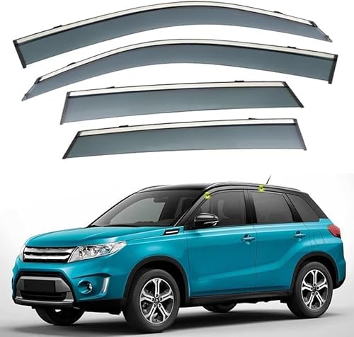 Auto Fenster Regen Schutz Sonnenblende Abdeckung Schild Seite Fenster Deflektor Für Suzuki Vitara MK4-LY 2015-2021. von JjAaYy
