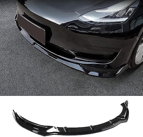 Frontschürze Spoiler Splitter Lip Body Kollision Vordere Schaufel Modifikation Kit,für Tesla Model 3 2017-2023.,A von JjAaYy
