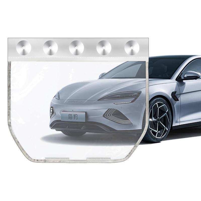 Jlkegfdf Ev Charger Car Plug Port Cover - Ev Charger Plug Protective Cover | Suction Cup Attachment Waterproof Charger Cover, Ev Port Cover, Suction Adsorption UV Protection Cover von Jlkegfdf