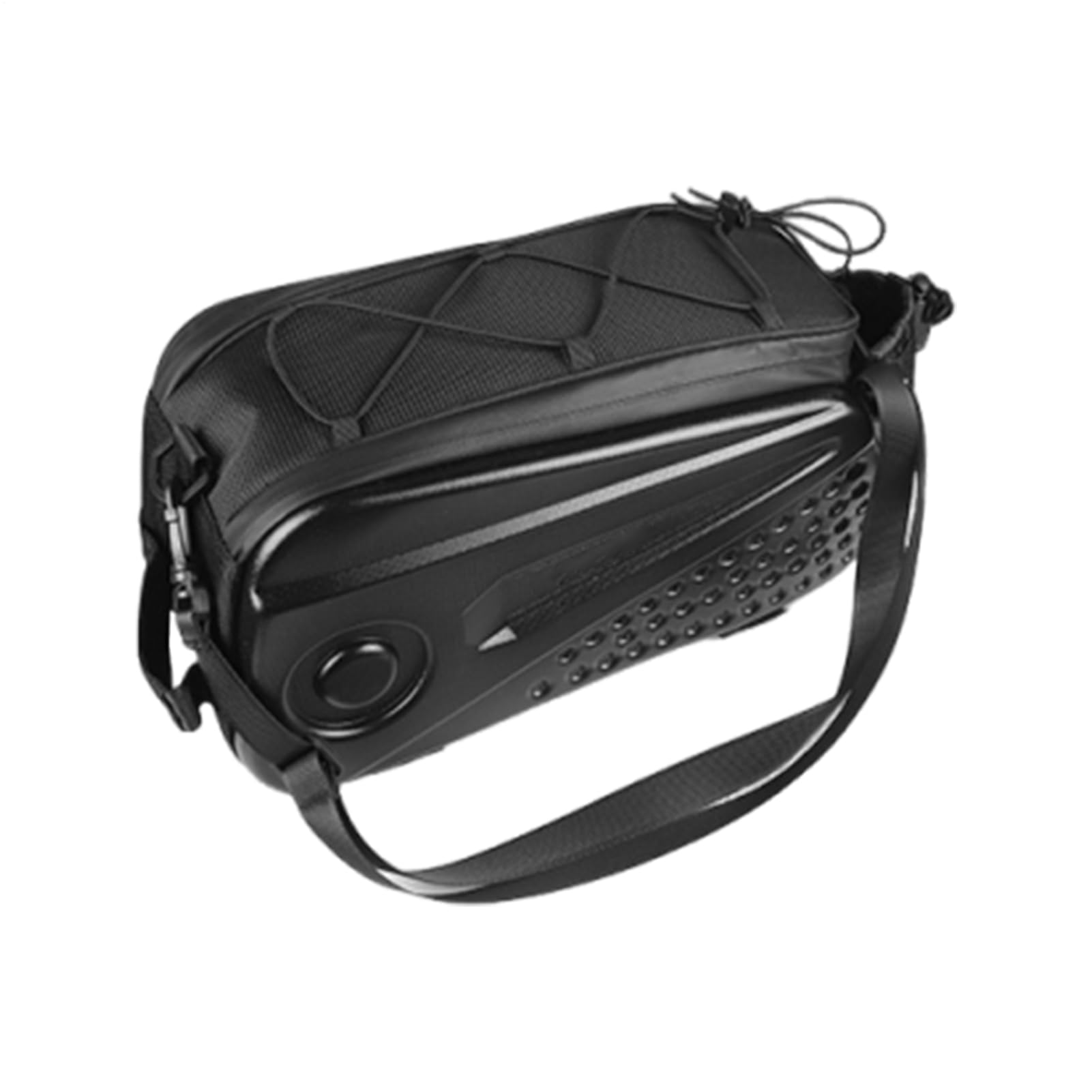 Jlkegfdf Hinterradtasche für Fahrradträger, 8,6 l, Hartschalentasche mit reflektierendem Riemen, Zubehör für Schlüssel, Wasserbecher, Sonnenschutz, Handys, Karten Jlkegfdf Hinterradtasche für Fahrradträger, 8,6 l, Hartschalentasche mit reflektierendem Riemen, Zubehör für Schlüssel, Wasserbecher, Sonnenschutz, Handys, Karten von Jlkegfdf