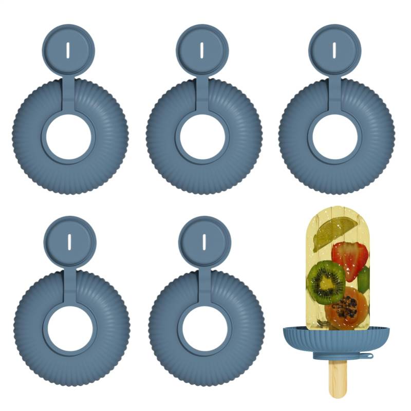 Am Stiel Halter,Kleinkinder Halter Tropfsicher - 5X Silikon Tropfschutz, Einfache Handhabung Für Schmelzende Leckereien, Tropffrei Für Und Mädchen von Jlobnyiun