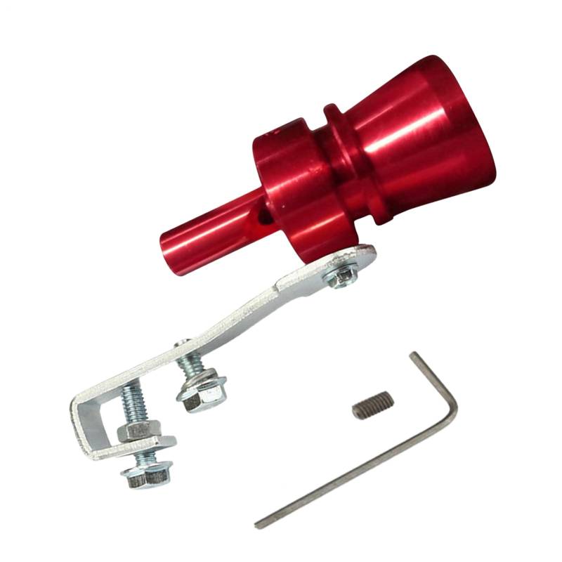 Auspuff Turbo, leichter Schallverstärker | Kompakter Schalldämpfer Turbo mit starkem Motoreffekt, Auto-Auspuffverstärker für LKW, SUV, Sportwagen und M Auspuffrohre von Jlobnyiun