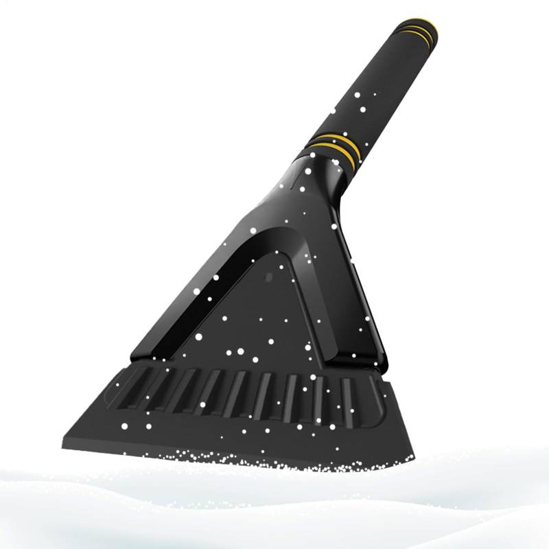 Auto Schneeschaber, Windschutzscheiben-Schneeschaber, kleiner ergonomischer rutschfester Eiskratzer für Auto Windschutzscheibe | Multifunktionale Werkzeuge für die Winter-Schneerentfernung von Jlobnyiun