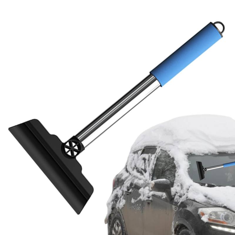 Auto Schneeschaber - Scheibenenteiser Schneeschaber Schneeschaber | Winter Auto Reinigungswerkzeug mit abnehmbarer Bürste, robuste Schneeschaufel, vielseitiges Schneeräumwerkzeug für von Jlobnyiun