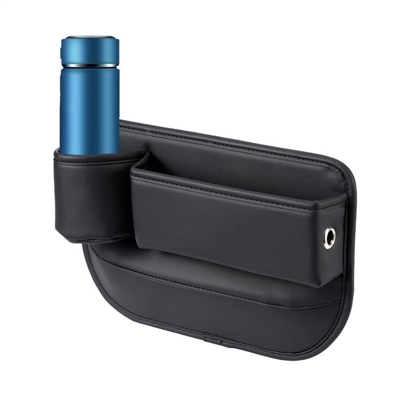 Autositz-Organizer, Autositz-Organizer, Aufbewahrungsbox für Autositz, mit Wasserbecherhalter und Ladeloch, Auto-Innenorganisation, SMA-Aufbewahrung von Jlobnyiun
