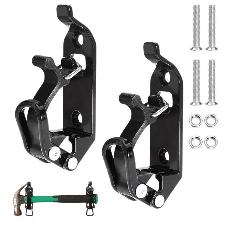 Jlobnyiun Auto Dachträger Set | Universal Auto Montage Klemmträger Set | Montagewerkzeug mit großer Tragfähigkeit für Boote, Äxte, Schaufeln und andere Ausrüstung von Jlobnyiun