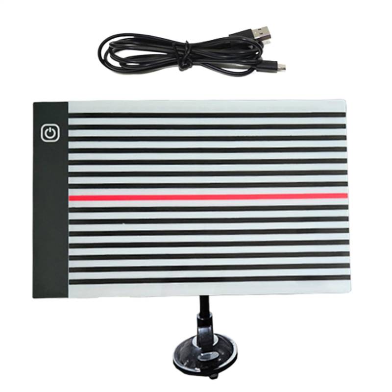 Jlobnyiun Dellen Reparatur Licht, Dellen Reflektor Karton | LED der USB Reflektorkarte, Auto Reparatur Licht, Entwirrungswerkzeug Stahl, Karosseriereparatur von Jlobnyiun