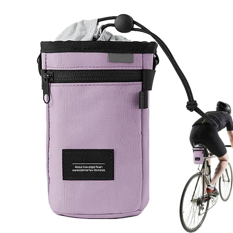 Jlobnyiun Getränketasche für Lenker, Getränkehalter für Fahrräder, wasserdichte Lenkertasche | Leichte Aufbewahrungstasche für Wasserflaschen, vielseitiger Getränkehalter zum Wandern, von Jlobnyiun