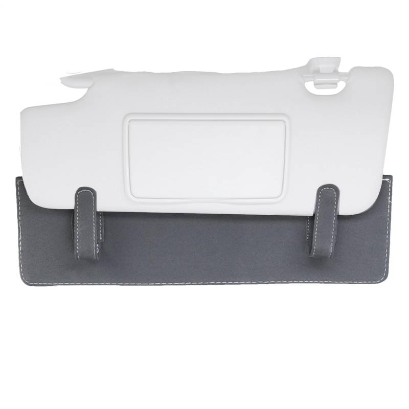 Jlobnyiun Sonnenblenden-Verlängerung für Auto, Leder-Sonnenblenden-Verlängerung für Auto, blendfreie Auto-Sonnenblende, ausziehbarer Schatten für Limousine, , LKW von Jlobnyiun