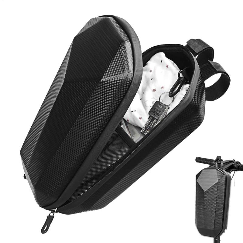Jlobnyiun Tasche für Elektroroller, Tasche für Elektroroller | Lenkertasche mit Hartschale, 3 l, Scooter-Stangentasche, Scooterpack, Transportzubehör von Jlobnyiun