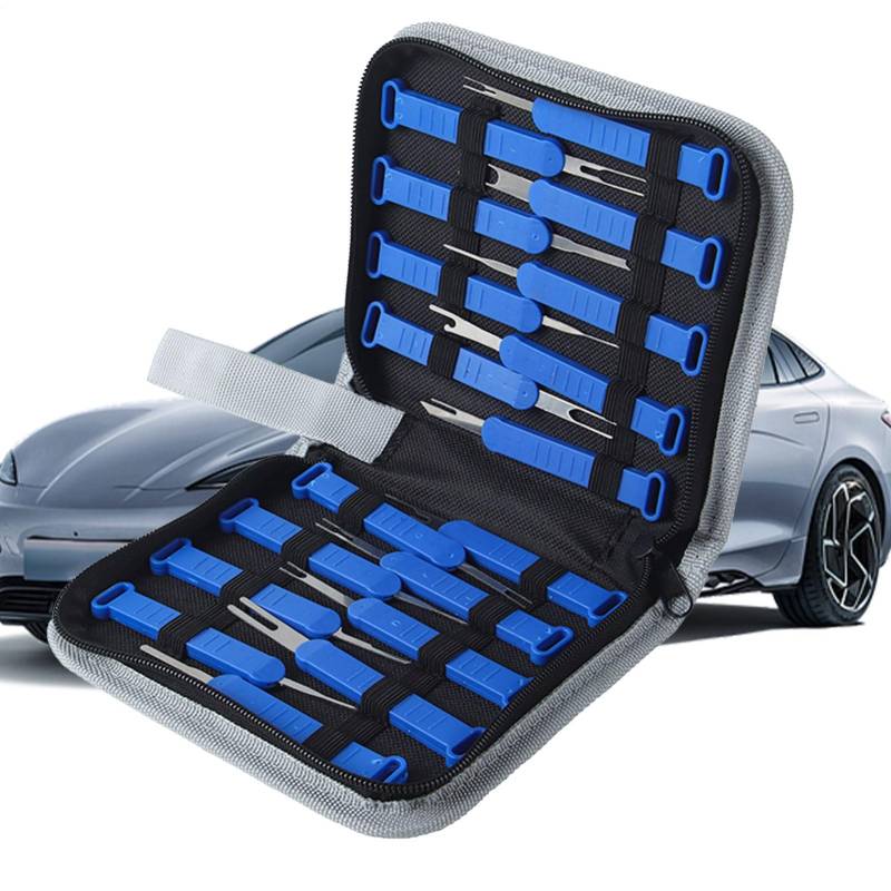 Klemmenentfernungswerkzeug – Automatisches elektrisches Verkabelungsabzieher-Set | Auto Spindelauswurfwerkzeuge, Kabelverbinder-Entriegelungs-Set für Autoreparaturen von Jlobnyiun
