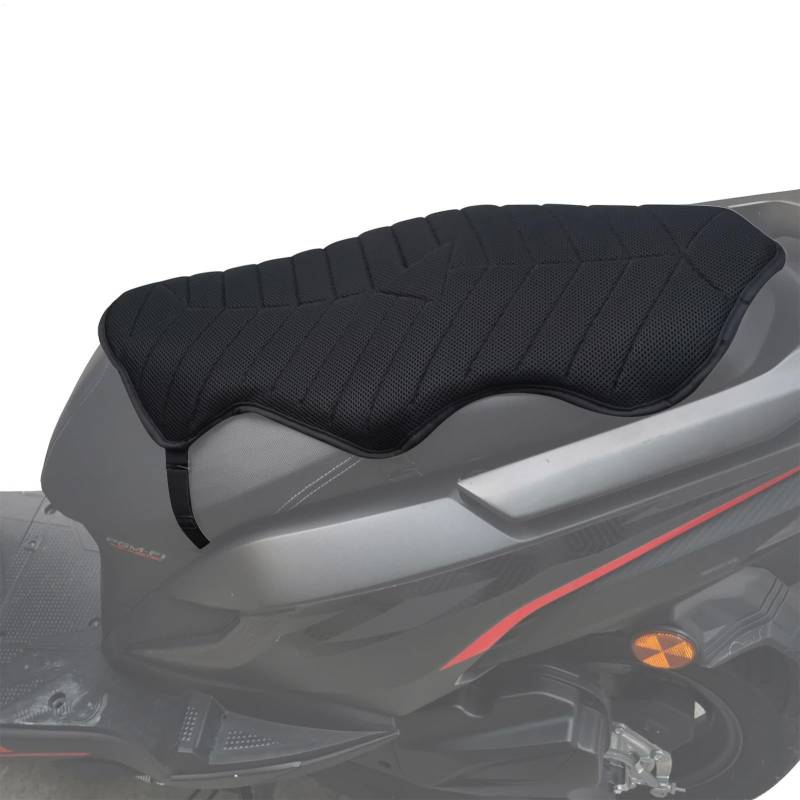 Kühlendes Motorrad-Sitzkissen – pneumatisches Motorrad-Sitzkissen, Motorradfahrkissen | Luftdruckentlastungs-Sitzkissen, stoßabsorbierendes Sitzkissen von Jlobnyiun