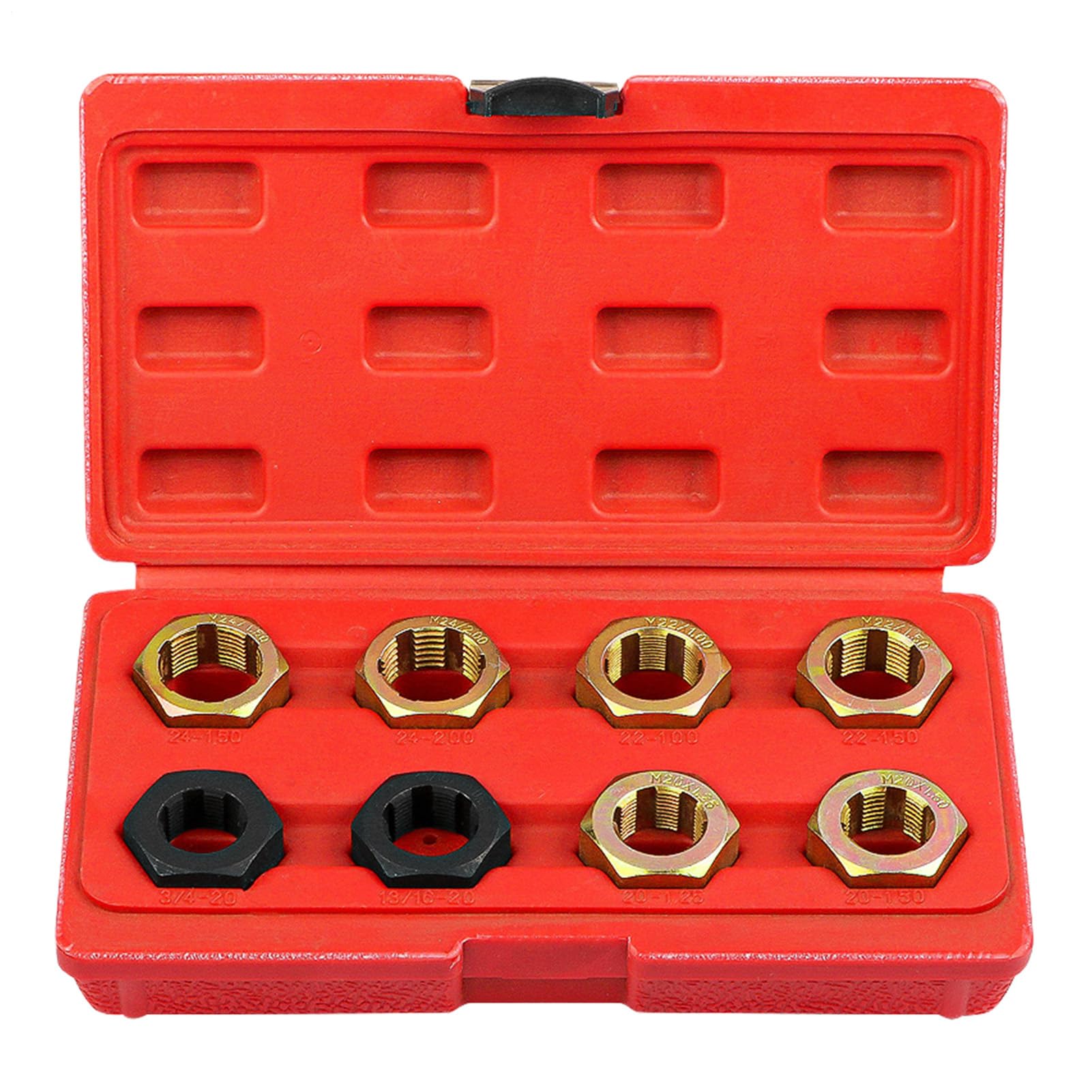 Reparatursatz für metrische Threads – Hex Tap Die Thread Chaser Set 8 Stück, Tapping and Rethread Tools | Metrische Rückstandhalter für Bolzen, Muttern, Schrauben, Reparaturset für Garage, Werkstatt Reparatursatz für metrische Threads – Hex Tap Die Thread Chaser Set 8 Stück, Tapping and Rethread Tools | Metrische Rückstandhalter für Bolzen, Muttern, Schrauben, Reparaturset für Garage, Werkstatt von Jlobnyiun