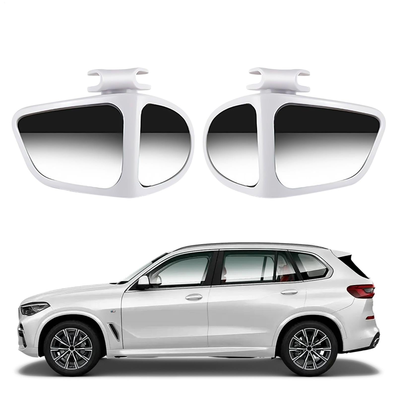 Zusatzspiegel für Autos Weitwinkel, Hilfsblindenspiegel, 1 Paar kleine Blind-Zusatzspiegel, Multipir Rückansicht Zusatzspiegel für Autos Weitwinkel, Hilfsblindenspiegel, 1 Paar kleine Blind-Zusatzspiegel, Multipir Rückansicht von Jlobnyiun