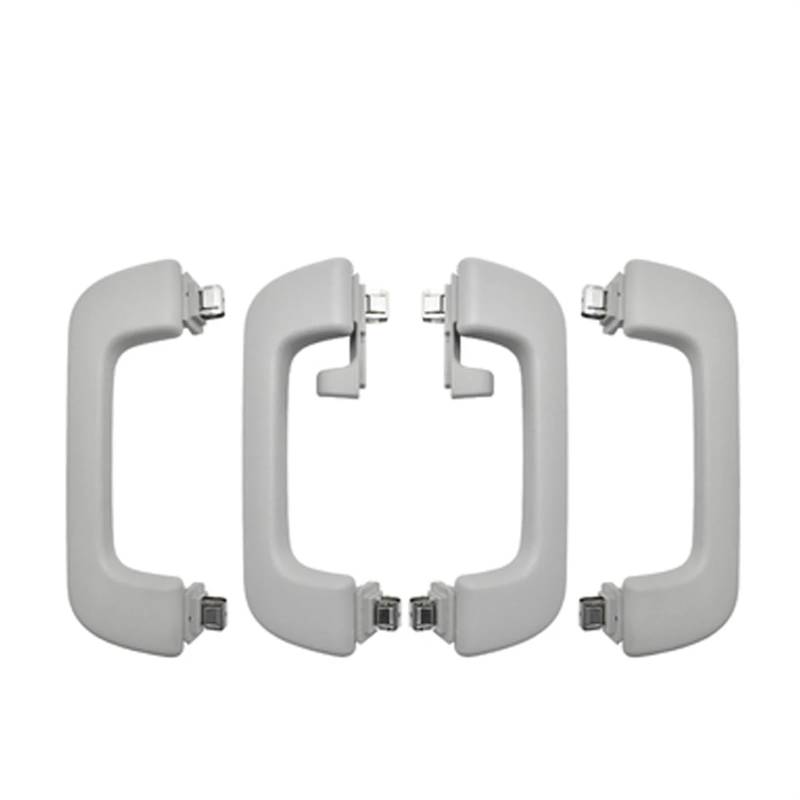 Haltegriff für Autodach 4 Stück graue Haltegriffe for den Innenraum vorn hinten rechts Links am Dach, for, Q3 Q5 8R A1 A3 A4 B8 A5 A6 C7 Avant A7, for ALLROAD, 8K0857607A(A6 C7 2013-2018) von Jodriva