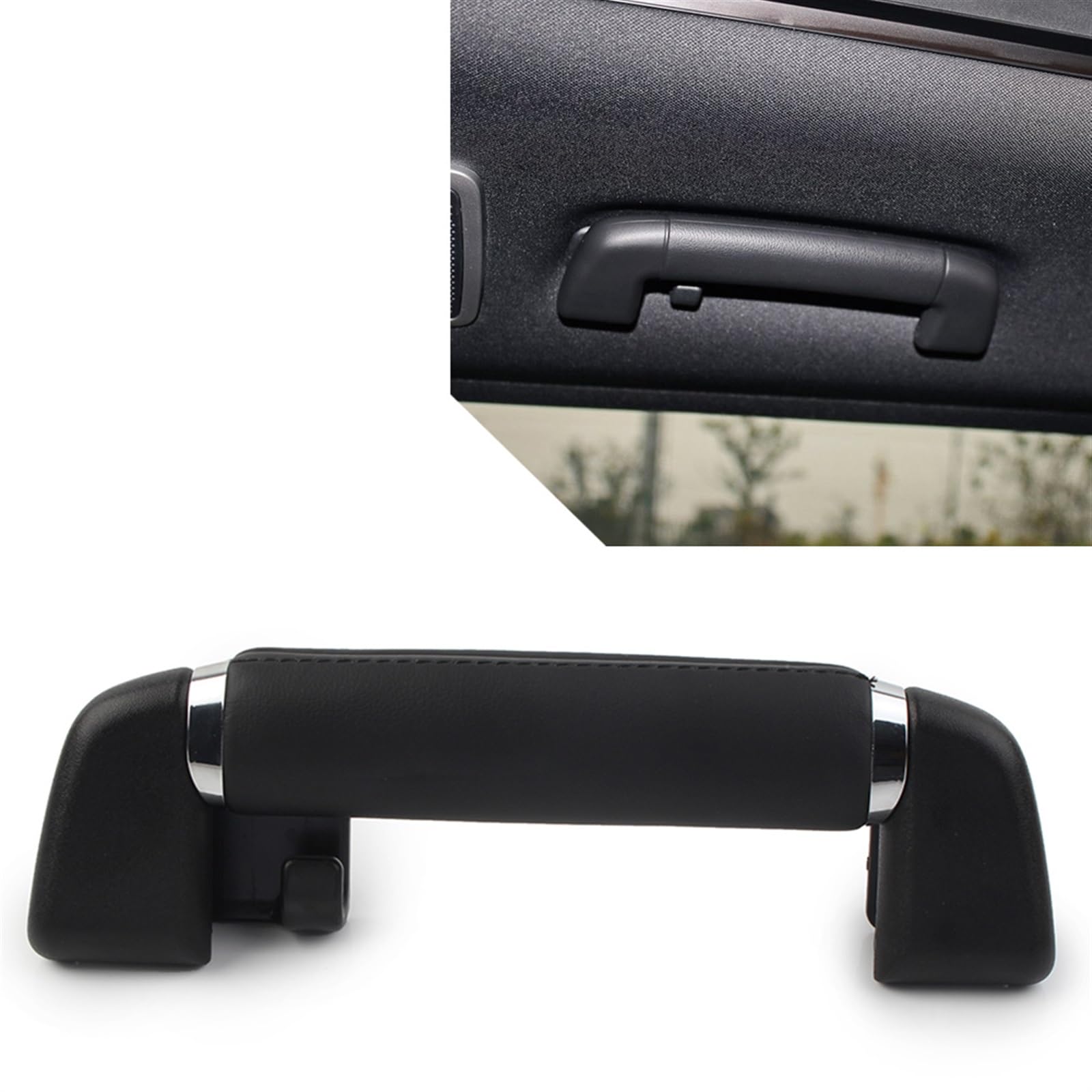 Haltegriff für Autodach Haltegriff for das Innendach der zweiten Reihe im Auto, for Land Rover, for Range Rover, for 2013 2014 2015 2016 2017 2018 2019 2020 2021(Black) von Jodriva