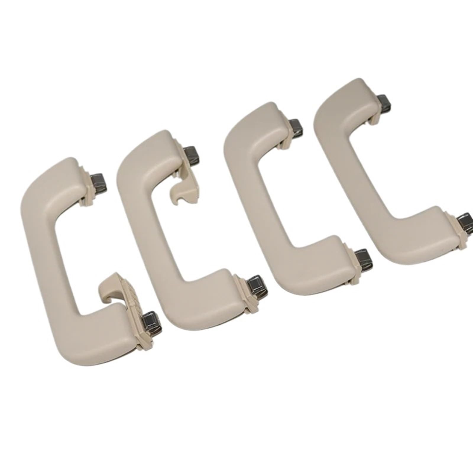 Haltegriff für Autodach Hellbeige Vorne Hinten Links Rechts Dach Griff Haltegriff, for, for A4 S4 A5 S5 A3 A1 Q3 2008-2014 RS5 Quattro 2008-2014(Light beige-01) von Jodriva