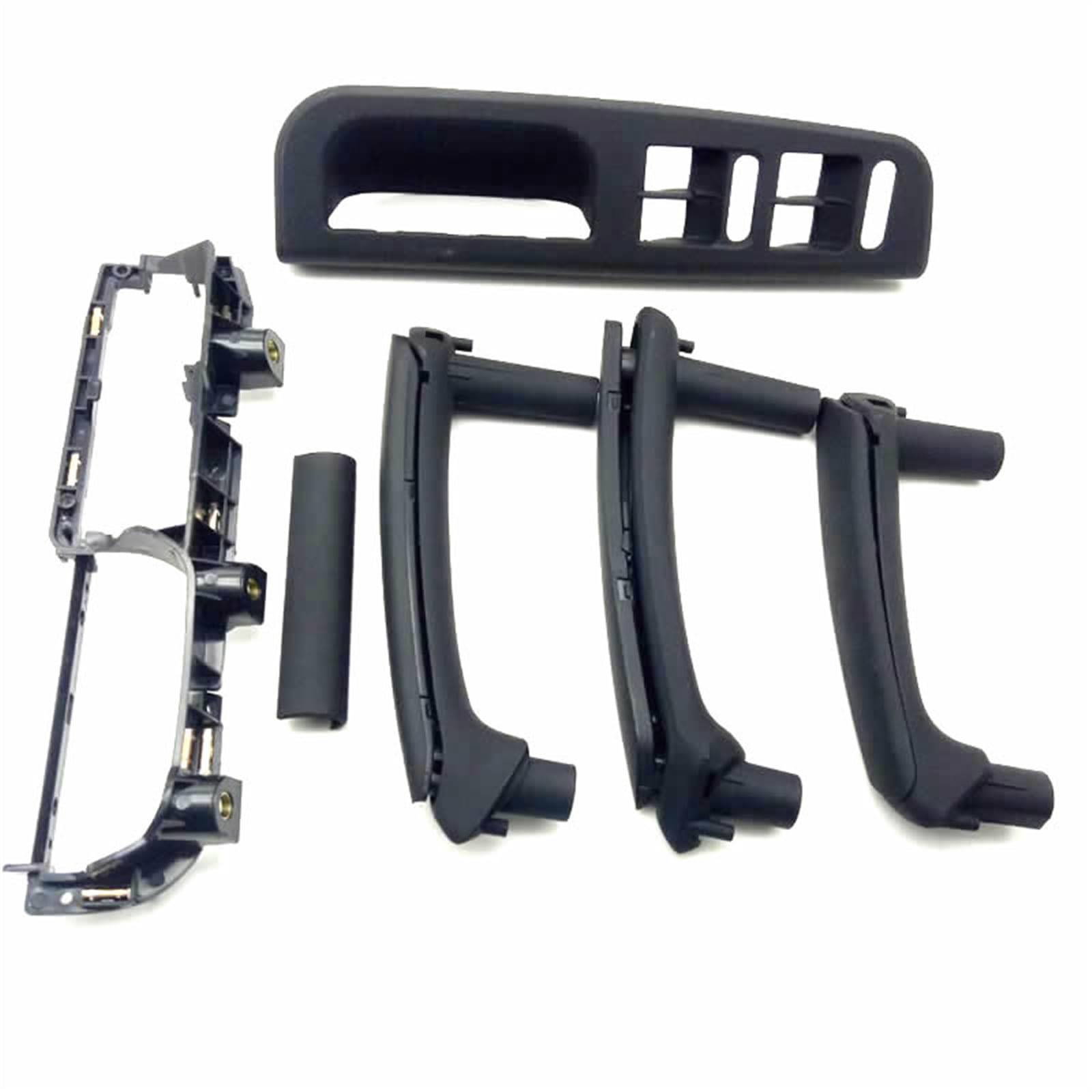 Haltegriff für Autodach Schwarzer Türgriff Türgriff Fensterheberschalterrahmen Basis, for Passat, B5 98-05 3B1867171E 3B4867179B 3B0867180A 3B4867180B 3B4867372(4door 6pcs) von Jodriva