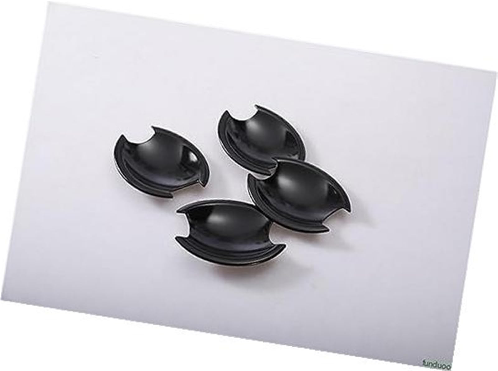 Jodriva, for Nissan, Navara Frontier 2005–2013, glänzende Chrom-Autotürgriffabdeckung Autotürgriffabdeckung(Black Bowl) von Jodriva