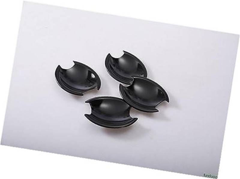 Jodriva, for Nissan, Navara Frontier 2005–2013, glänzende Chrom-Autotürgriffabdeckung Autotürgriffabdeckung(Black Bowl) von Jodriva