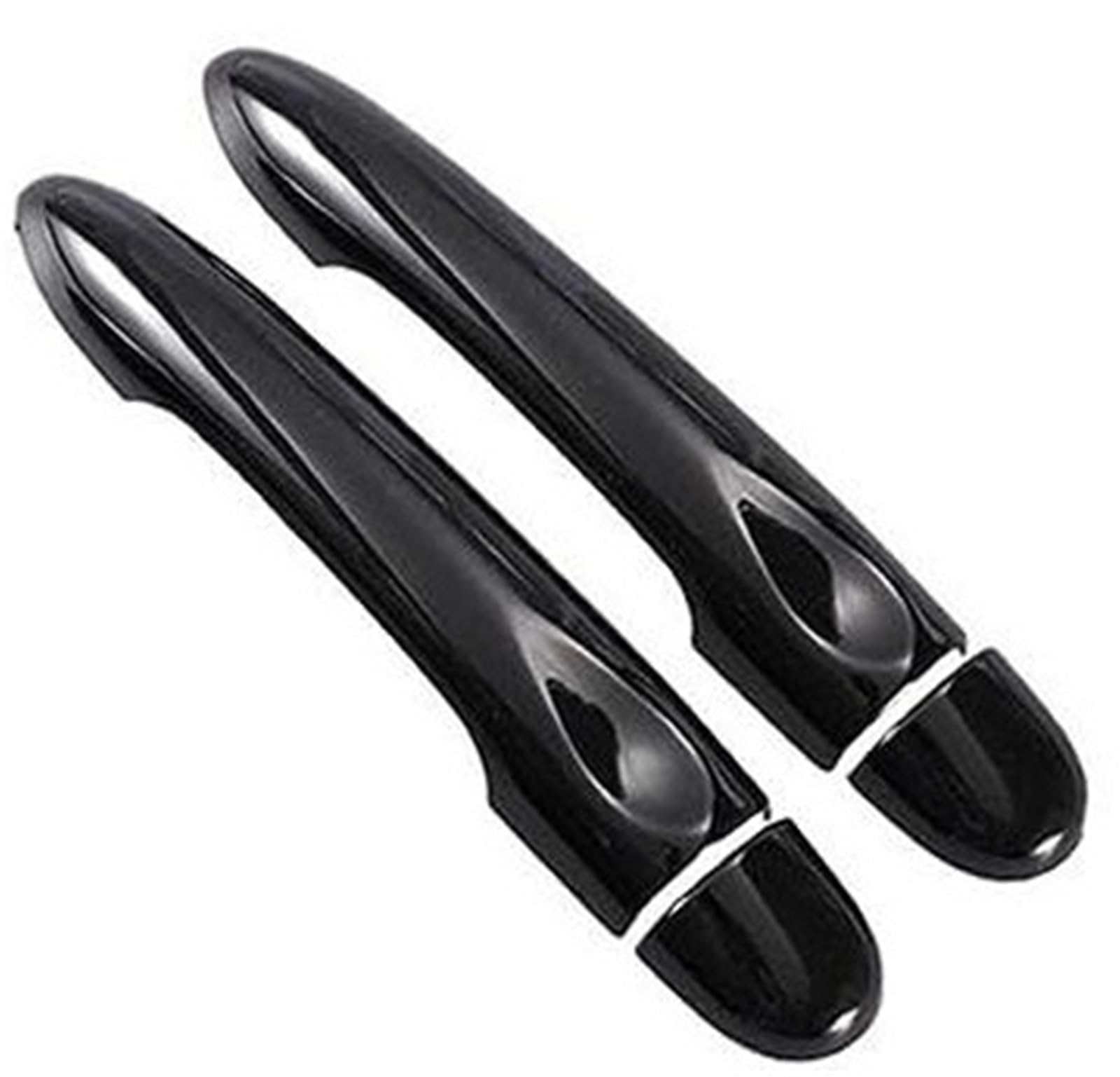 Jodriva, for Renault, Megane 3 MK3 III 2008 2009 2010 2011 2012 2013 2014 2016, glänzend Schwarze Autotürgriffabdeckung Autotürgriffabdeckung(Black 2dr No Key No Button) von Jodriva