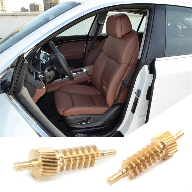 Jodriva 1/2 STÜCK Reparaturgetriebe for Autositz-Oberschenkelstützen-Aktuator, for, 5er 7er X5 X6 E60 E61 F07 F10 E65 E70 E71 52107068045 Autositz-Einstellgerät(1 PCS) von Jodriva
