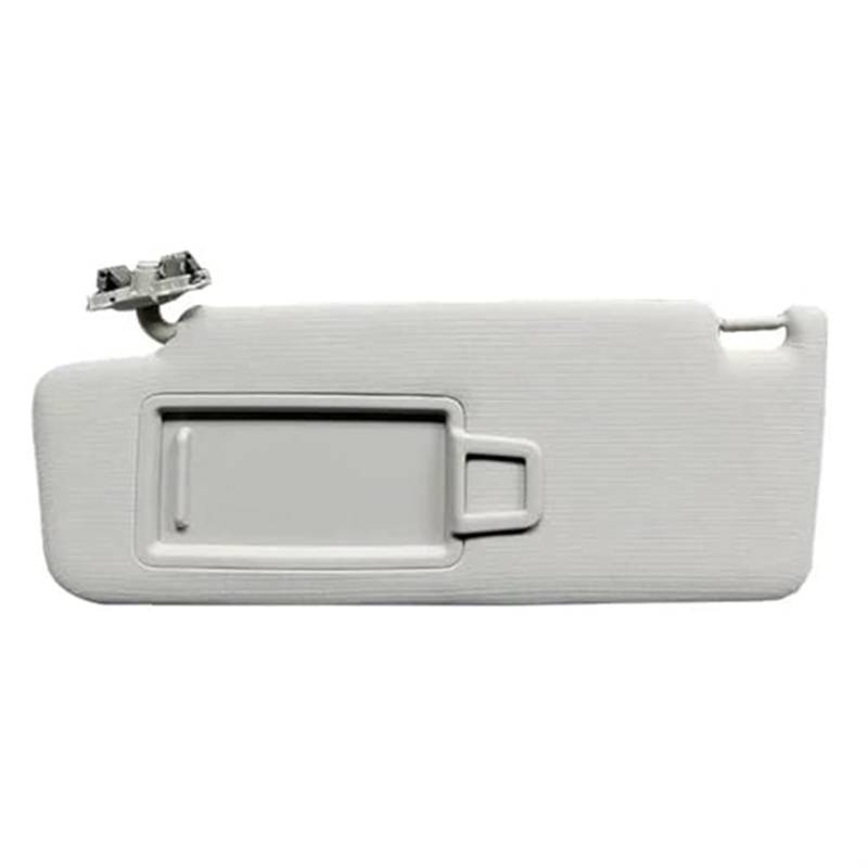 Jodriva 1/2 Stück Linke Fahrerseite, rechte Beifahrerseite, Auto-Sonnenblende mit Spiegel, for Skoda, for Octavia, 2014–2017 Auto-Sonnenblendenbrett(Gray 1pc Left) von Jodriva