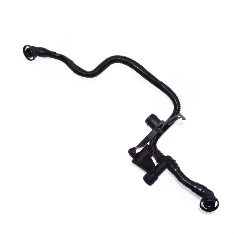 Jodriva 1 PC / 2PCS Kurbelgehäuse-Entlüftungsventil Entlüftung PCV Vakuumschlauch, for, A4 A6 Quattro 3.0 TT 06C103217H 06C103245(Crankcase Hose) von Jodriva
