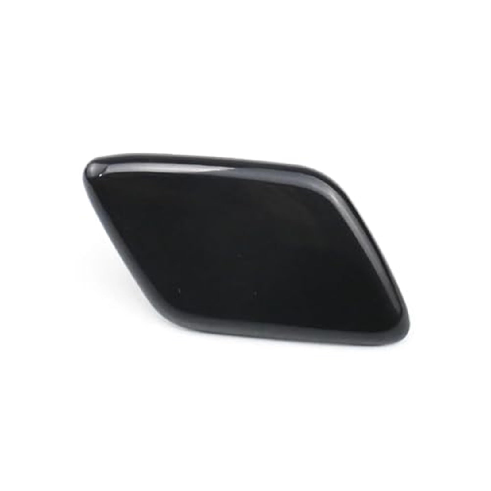 Jodriva 1 STÜCKE Frontstoßstangen-Scheinwerfer-Wassersprühdüsenabdeckung, for Nissan, Tiida 2004-2012 Autozubehör Scheinwerfer-Waschdüsenkappe Scheinwerferwaschabdeckung(Black Driver Side) von Jodriva