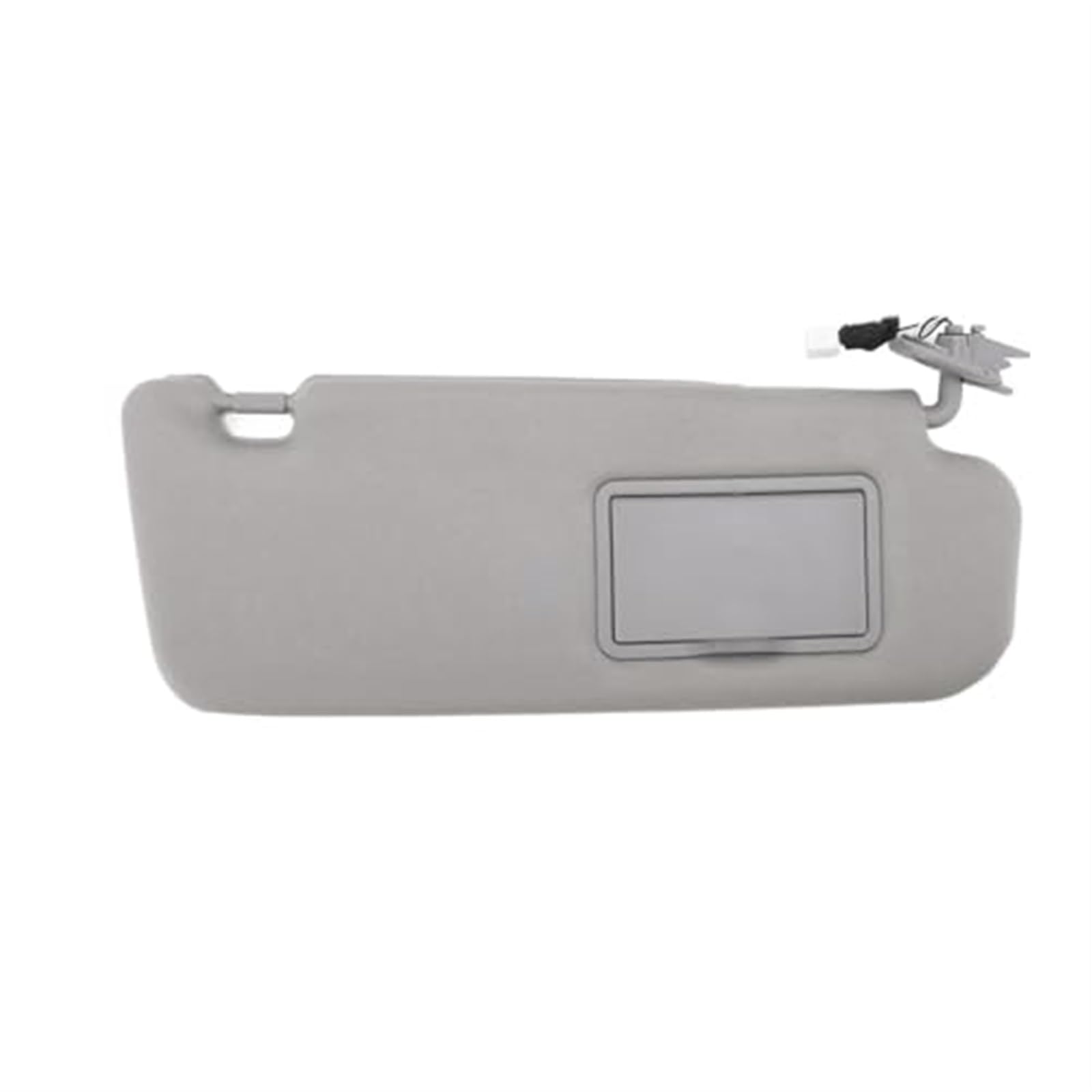 Jodriva 1 x Sonnenblende, grau, UV-blockierend, 852013K010QD, Ersatz, for Hyundai, for Sonata 2006–2008, Sonnenblende mit Spiegel Auto-Sonnenblendenbrett(Grey Right) von Jodriva