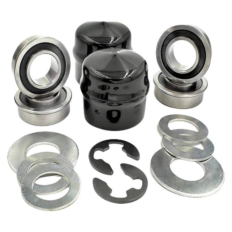 Jodriva 1set 9040H Vorderradbuchse for Lager Vorderradbuchse for Lager Umbausatz Garten Rasenmäher Zubehör Umbau von Vorderradbuchsen auf Lager von Jodriva