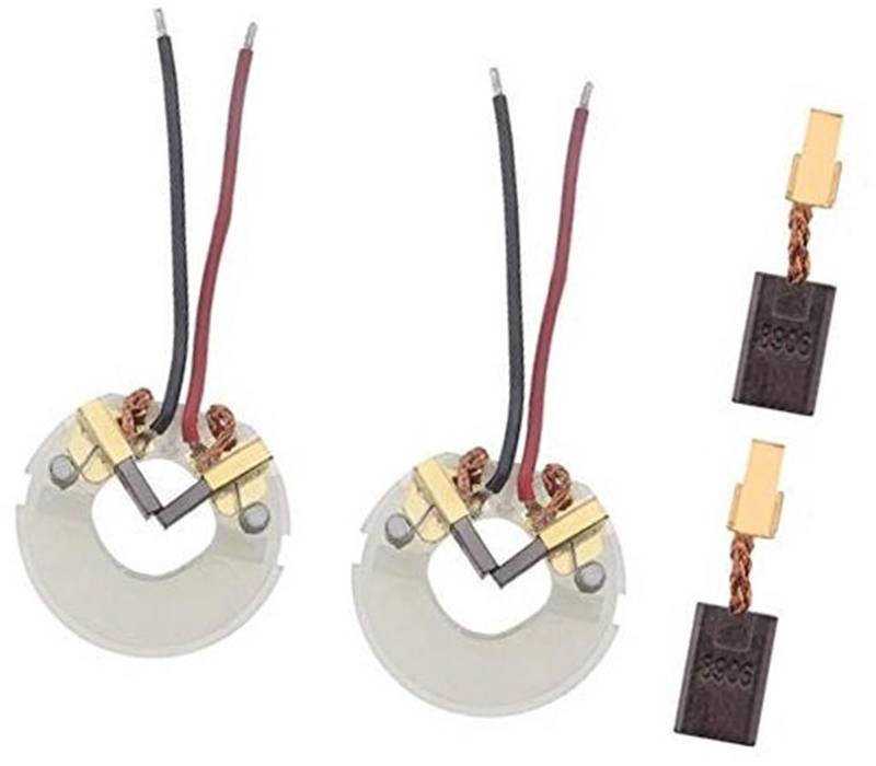 Jodriva 2 Stück Kohlebürstenhalter, Paar Kohlebürsten, 3 x 8 x 13 mm, kompatibel mit HILTI SFC14A SFC14-A SFC 22-A 22A Elektrowerkzeug-Teilen Bürstenhalter für Autolichtmaschine von Jodriva