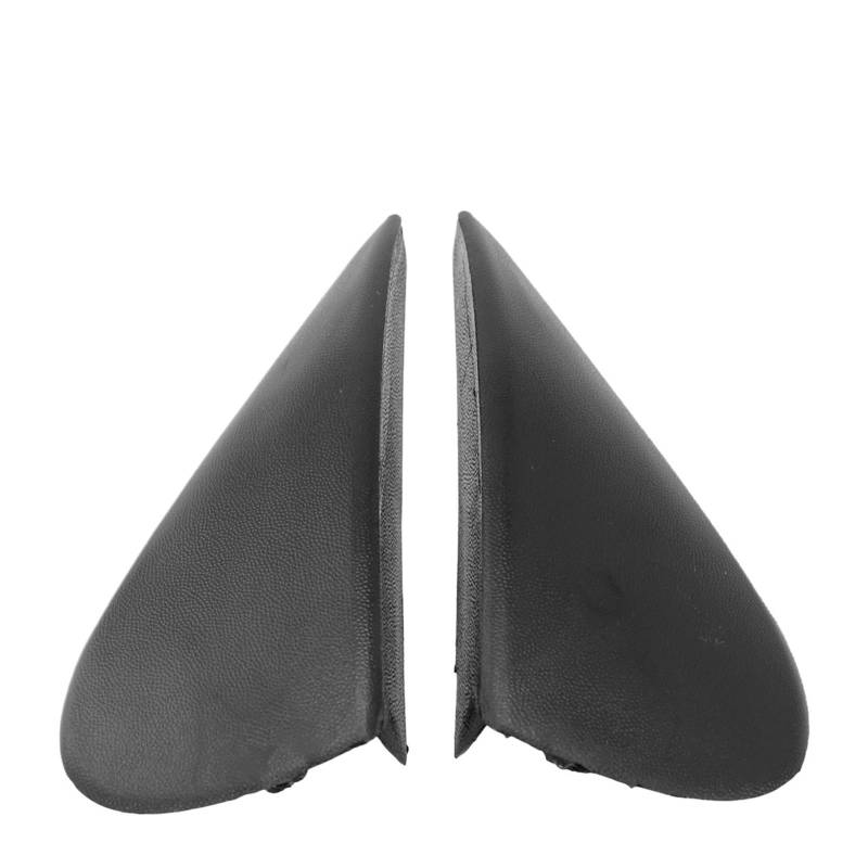 Jodriva 2 Stück Linke und rechte Eckfenster-Spiegelformleiste, for Nissan, for Versa 2012-2019, Außenteile der Rückspiegelschale Dreieckige Autospiegelabdeckung von Jodriva